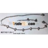 fashion metal chain and skulls belts