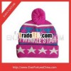 Cute Jacquard Knit Beanie Hat for Children
