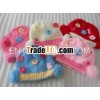 2013 Hot Selling China Wholesale Strawberry Cotton Winter Hats For Child