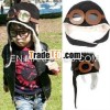 Pilot Glasses Style Sherpa Warm Baby Ear Hat