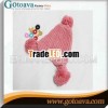 Han edition pure color three cute baby ball earmuffs children's hat
