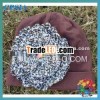 Knitted children hats with accessories