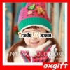 OXGIFT high quality Lovely Children Winter Knitted Pattern Hat