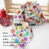 plain color linen cotton folds scarf-smiling face