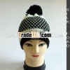 Fancy knitted hat with lurex