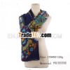neon color voile taffeta silk two toned scarf