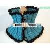 2013 fashion knitted neck warmer with button (MSH6529)