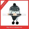 2013 Fashion acrylic jacquard knit earflap hats