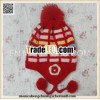 Warm Knit Baby Hat With Pom
