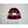 knitted winter jacquard beanie hat