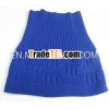 winter knitted acrylic pure color round scarf SC01403