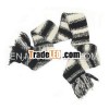 100% wool fashion knitted scarf