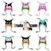 Cute Baby Toddler Owls Knit Crochet Hat