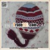 Jacquard Knit Baby Earflap Hat