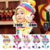 Infants and children double rabbit ear hat knitting wool hat factory direct wholesale children's