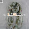 France Style Linen Square Scarf