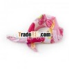 UW-LX-007 Pure pink silk pet scarves for cute dog dressing