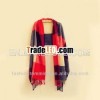 2013 winter new arrival Imitation cashmere tartan scarf shawl