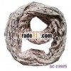 High quality fashion cotton lace loop scarf