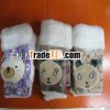 fashion kids winter warm gloves with animal design