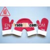 fleece gloves/fleece winter sets/winter sets/fleece Christmas gloves