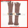 Ladies trendy winer high fashion wholesale sheepskin gloves mittens