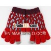 promotional knitted smartphone gloves