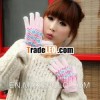 2013 fashion touch screen ladies' rhombus winter glove
