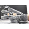 Popular touch screen glove with flower patterns