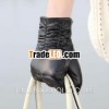 2012 NEW fashion Ladies cheap leather winter gloves