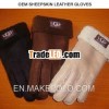 OEM Sheepskin Leather Gloves