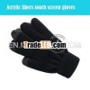 Capacitive Wool Touch Screen Gloves For Smart Phone O1308-19