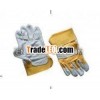 10.5 inch Cowhide Split leather gloves for mining, metal work