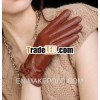 Wholesale high quality Ladies winter mittens leather glove