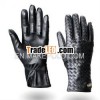 2012 Ladies Fashion Lambskin Leather Gloves