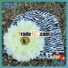 zebra cotton hat with daisy flower cap for babies