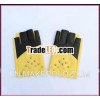 V173 wholesale cheap fingerless leather gloves with sthuds