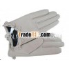 2014 new style sheep leather fashion gloves with zipper