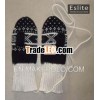100% Acrylic Jacquard Knitted Winter Gloves