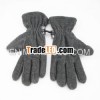 Men's polar fleece gloves with thinsulate lining