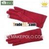 2014 New Style Woman's Touch Screen Wool Glove -0950
