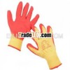 10 gauge knit rubber coated palm cotton glove for industrial