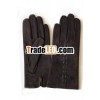 2014 new style ladies pig suede leather fashion gloves