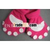 Red Children Polar Fleece Gloves