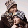 wholesale wool knitted winter Lady's fashionh knitted hat