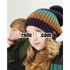 New fashion hats for children the children striped hats the pure cotton hats