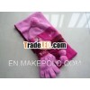 100% acrylic pink knitted scarf