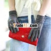 L090NN, GREY, 2012 New Style, Cold Weather Ladies Grey Gloves