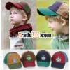 New fashion hats for children the color matching hat of the boys