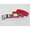 canvas belt with belt buckle